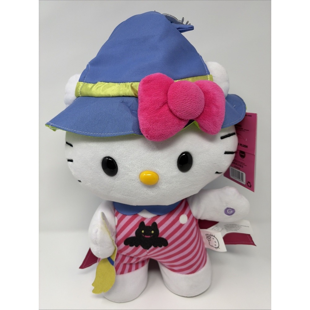 Dancing Hello Kitty Halloween Witch Side Stepper Animated‎ Greeter 2025 NWT 13"